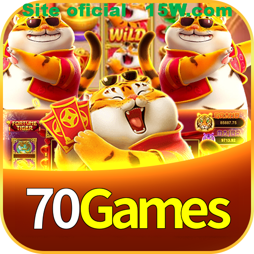 Imagem promocional da 70Games mostrando a plataforma e suas vantagens